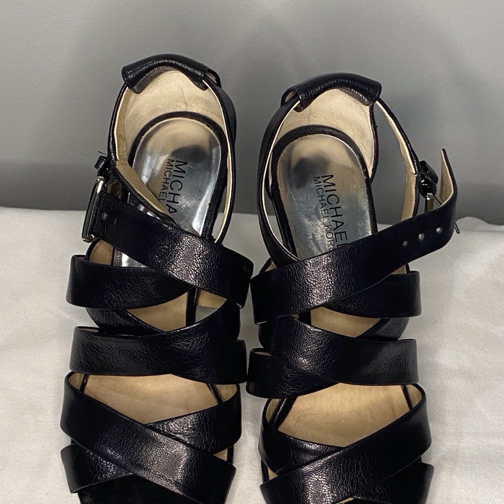 MICHAEL Michael Kors Black Strappy Sandals